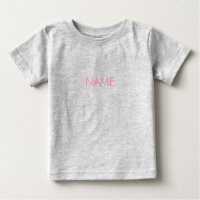 Mit Namen, minimalistisch rosa Buchstaben anpassen