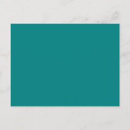 Mit nichts außer Farbe - Blau grün Postkarte