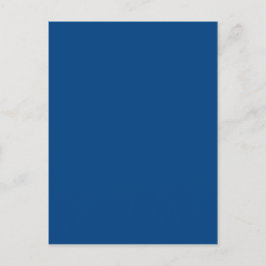 Mit nichts außer Farbe - Royal Blue Postkarte