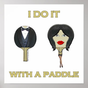 mit Paddelpong Poster