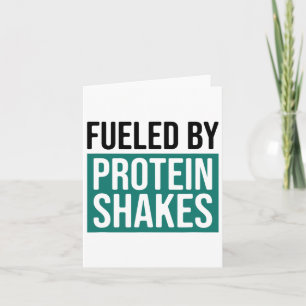 Mit Proteinshakes gespeist1 Karte