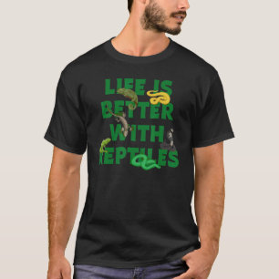 mit Reptiles Lizard Gecko Schlangen-Ophiologie 2 T-Shirt