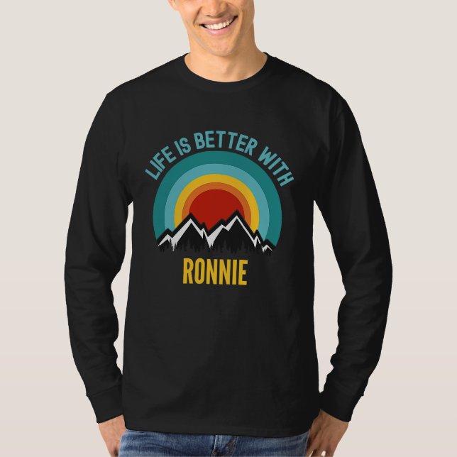 Mit Ronnie Dating Ronnie T-Shirt (Vorderseite)