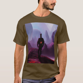 mit rotem Herzen T-Shirt