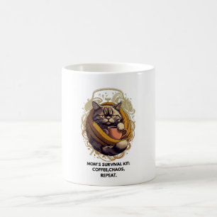 Mit Sarkasmus betriebene Sarcasm Cat Tee 3 Stund Kaffeetasse