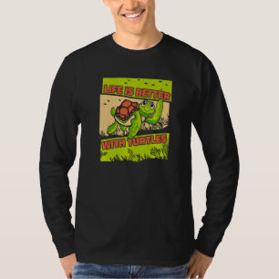 Mit Schildkröten Schildkröten gemalt 1 T-Shirt