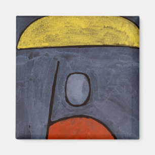 Mit Schirm (1939) Gemälde von Paul Klee Magnet