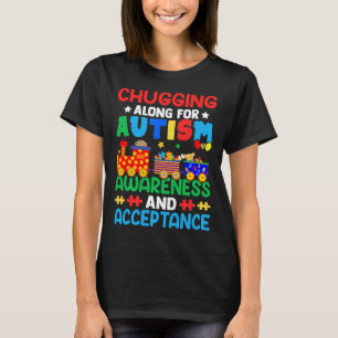 Mit Schwung für den Tag des Autismus  T-Shirt