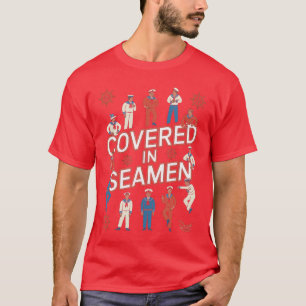 Mit Seeleuten-Witz bedeckt Sarkastische Ehefrau Fr T-Shirt
