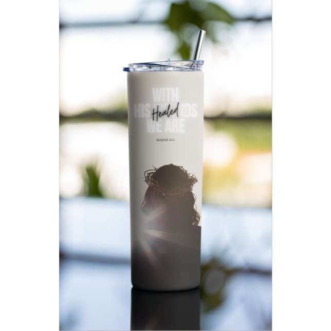 MIT SEINEN WUNDERN SIND WIR heilend Thermal Tumble Thermosbecher (Von Creator hochgeladen)