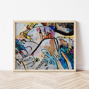 mit Sonne   Kandinsky Poster