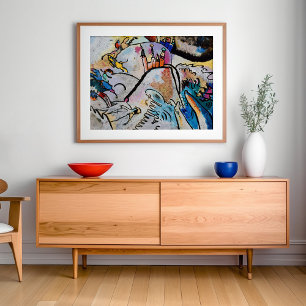 Mit Sonne   Kandinsky Poster