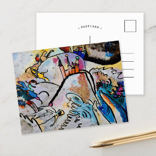 mit Sonne   Kandinsky Postkarte