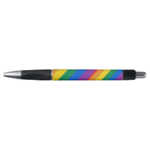 Mit Stolz gefertigt Regenbogen-Herz Custom Modern  Kugelschreiber