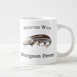 mit Sturgeon-Fieber infiziert Jumbo-Tasse