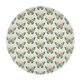 Mit Text Butterfly Schneidebrett