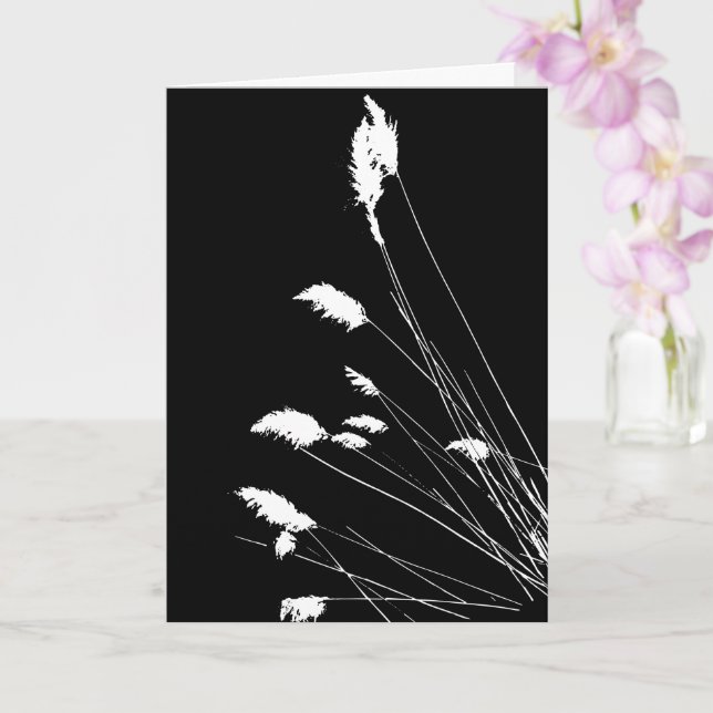 Mit tiefem Beileid Karte (Orchidee)