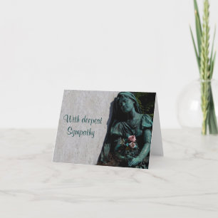 Mit tiefem Beileid Karte