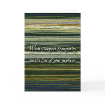 Mit tiefstem Beileid, dem Verlust Nephews, Threads