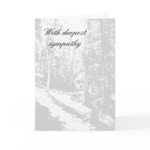 Mit tiefstem Beileid