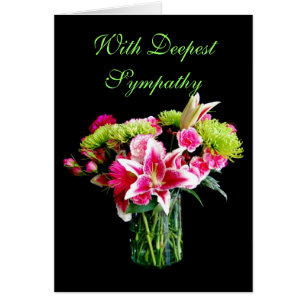 Mit tiefstem Mitgefühl, Stargazer Lily Bouquet