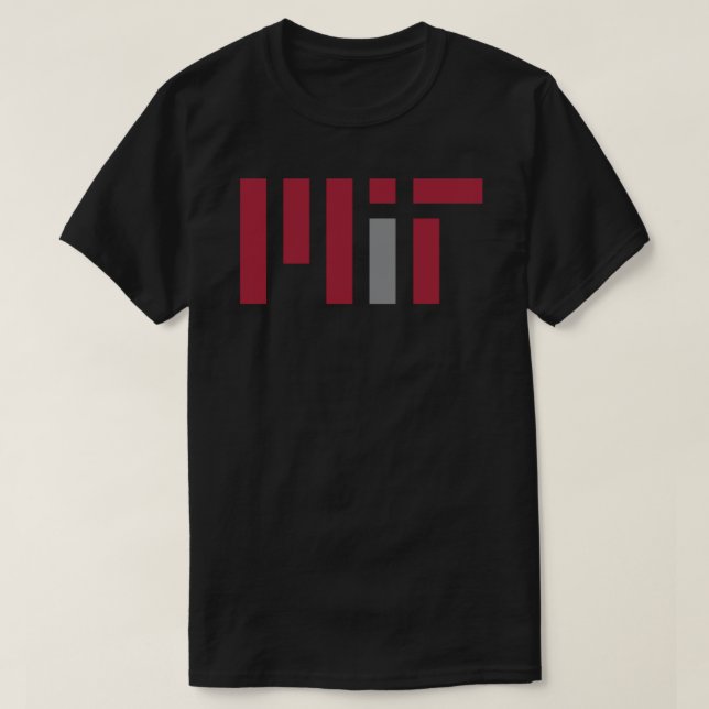 MIT University Sticker T-Shirt (Design vorne)