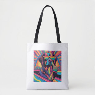 Mit unserer Rainbow Pup-Tasche fahren Sie stilvoll