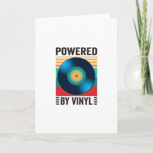 Mit Vinyl Music Record Retro Vintag Karte