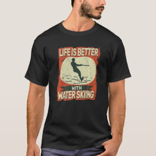 mit Wasserskilauf Wasserski Vintage T-Shirt