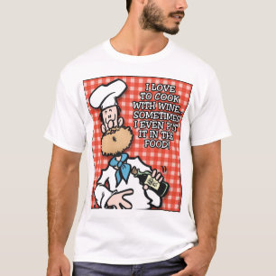 Mit Wein kochen T-Shirt