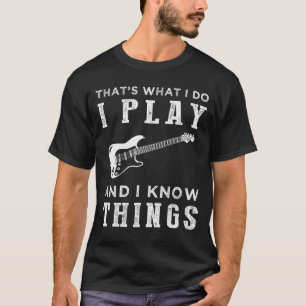 Mit Weisheit zu kämpfen - das tue ich, ich spiele T-Shirt
