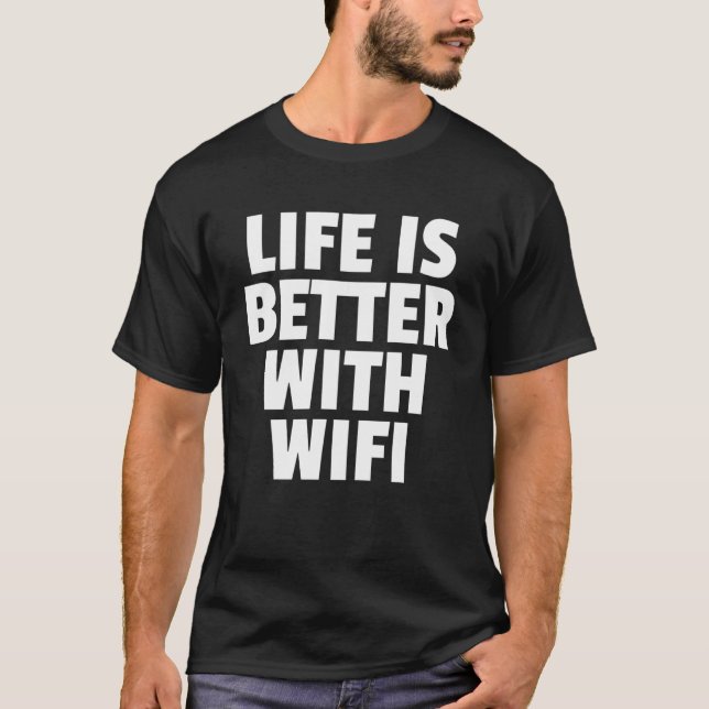 Mit WiFi T-Shirt (Vorderseite)