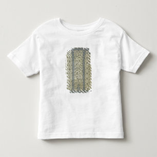 Mit Ziegeln gedeckte Platte von der Moschee von Kleinkind T-shirt