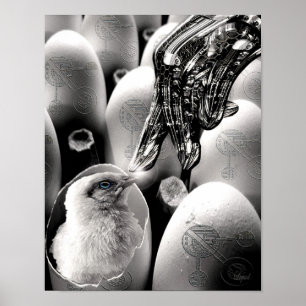 mit Zweckdruck strukturiert Poster