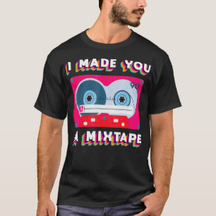 Mitape 80er 90er Vintag Kostümrücken Retro für Män T-Shirt