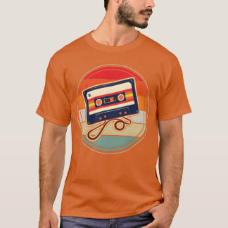 Mitape Kassetten Retro 80er 90er Familie T-Shirt