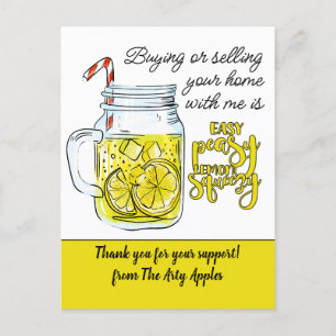 Mitarbeiter bedanken sich bei der freiwilligen Kun Postkarte