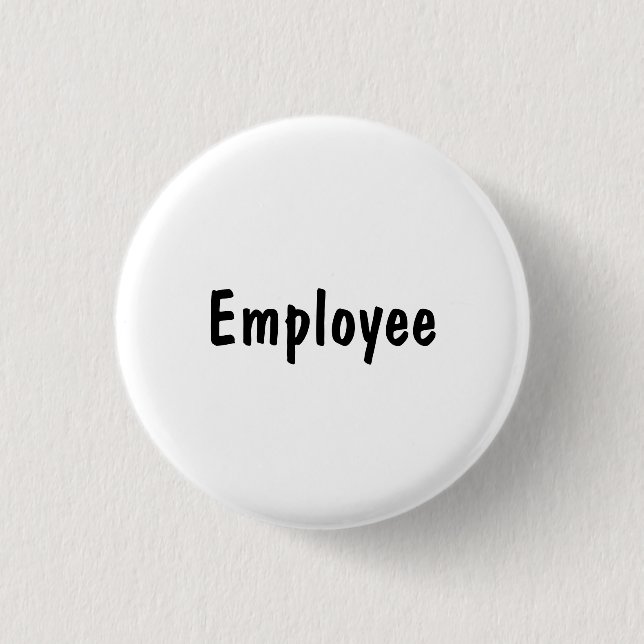 Mitarbeiter Button (Vorderseite)