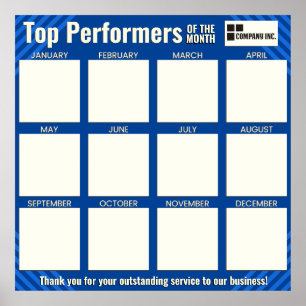 Mitarbeiter der besten Künstler des Monats Foto-Di Poster