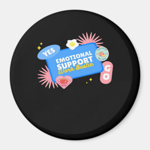 Mitarbeiter der emotionalen Hilfe - Geschenk des B Magnet