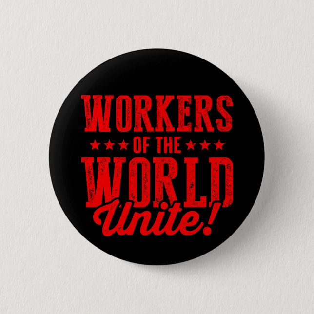 Mitarbeiter der UNITE der Welt! Button (Vorderseite)