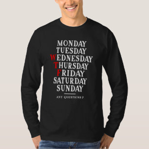 Mitarbeiter der Woche Wertschätzung für jeden Ansp T-Shirt