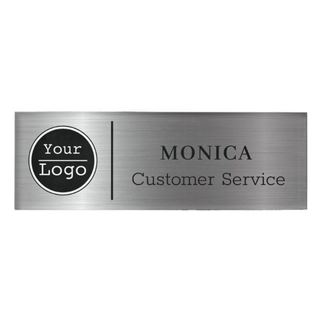 Mitarbeiter des Abzeichen für Kleinnamen, im Magne Namenschild (Vorderseite)