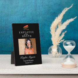 Mitarbeiter des Firmenlogos des Monats Foto Award Fotoplatte