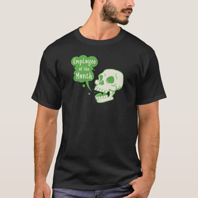 Mitarbeiter des Monats T-Shirt (Vorderseite)