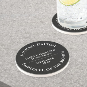 Mitarbeiter des Monatspreises Sandstone Untersetze Getränkeuntersetzer