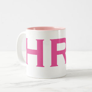 Mitarbeiter des Personalverbandes Zweifarbige Tasse