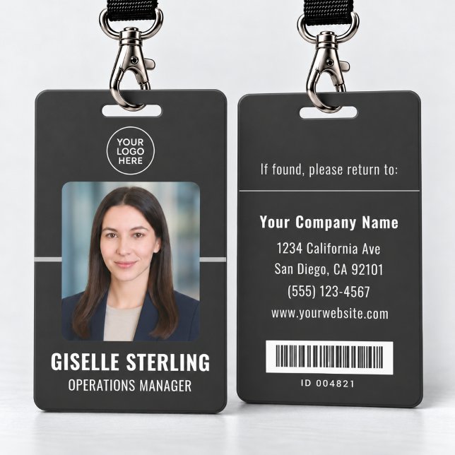 Mitarbeiter-Foto-ID-Barcode Ausweis (Von Creator hochgeladen)