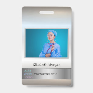 Mitarbeiter-Foto Silver hinzufügen Ausweis