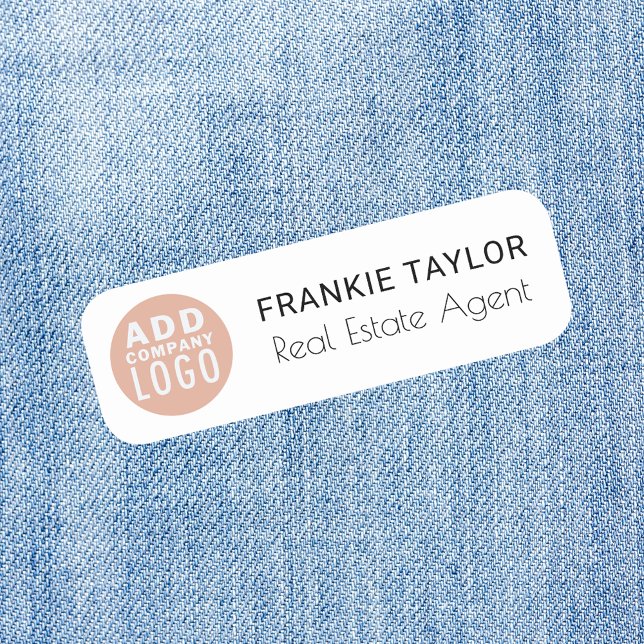 Mitarbeiter für benutzerdefinierte Logos Magnetkal Namensschild (Custom Logo Employee Magnetic Realtor Name Tag)